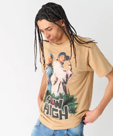 How High Short Sleeve Tee - Khaki